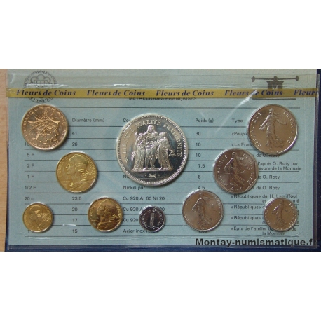 Coffret FDC 1979 avec ailes 10 Francs tranche A