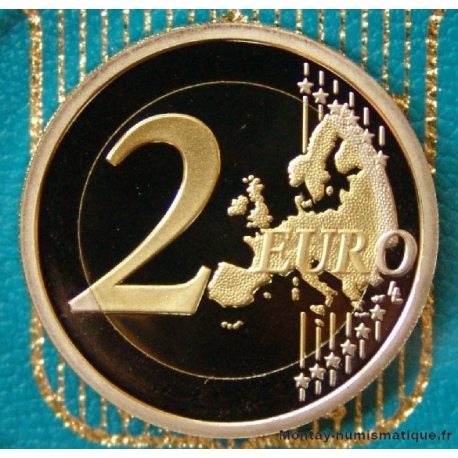 Vatican 2 Euro Belle Épreuve 2019 Fondation de l'état du Vatican