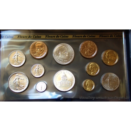 Coffret FDC 1985 10 francs mathieu tranche A