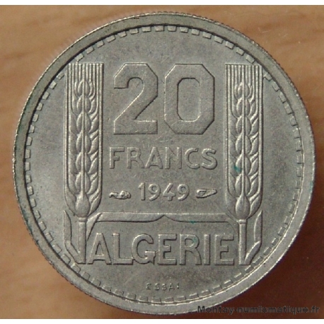 Algérie 20 Francs 1949 Essai