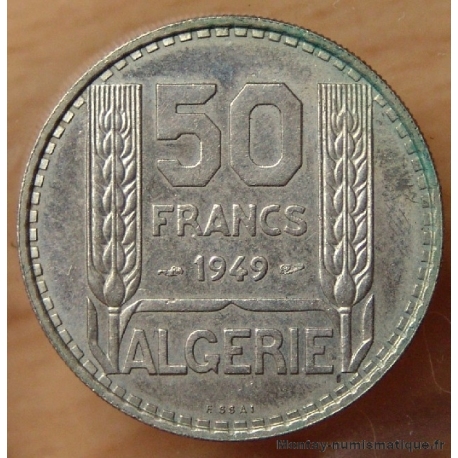 Algérie 50 Francs 1949 Essai