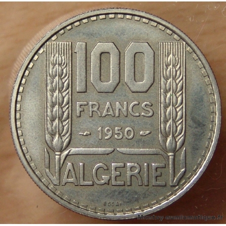 Algérie 100 Francs 1950 Essai