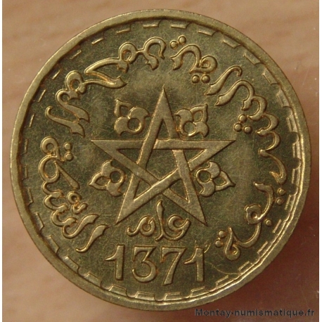 Maroc 20 Francs 1371 H (1952) Essai