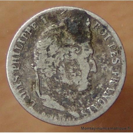 1/4 de Franc Louis Philippe 1831 H La Rochelle