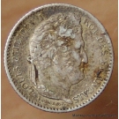 25 Cent. Louis Philippe 1845 B Rouen