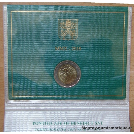 Vatican 2 Euro 2010 BU,  Année Sacerdotale