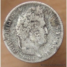 1/4 de Franc Louis Philippe 1833 W Lille