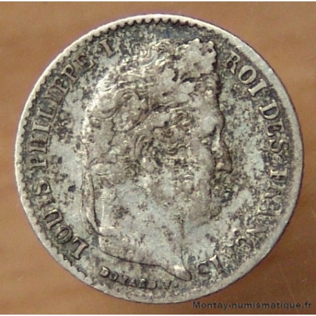 1/4 de Franc Louis Philippe 1838 A Paris