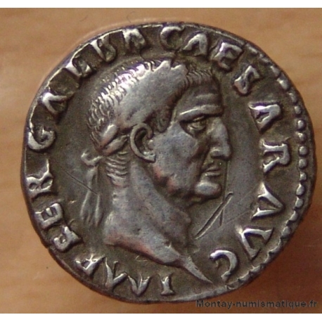 Galba Denier + 68 Rome ( revers SPQR OB CS ).