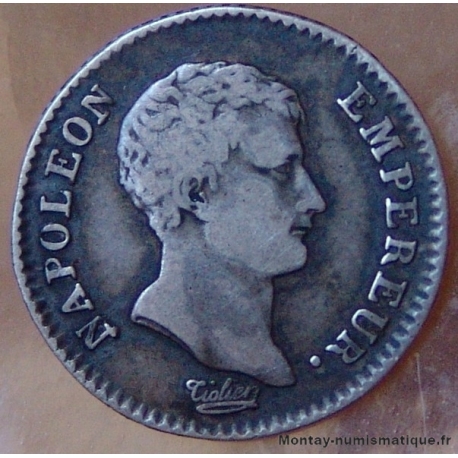 Demi Franc AN 14 L Bayonne.  Napoléon Empereur