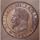 1 Centime Napoléon III 1862 A Paris