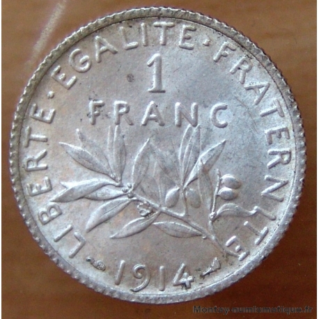 1 Franc Semeuse 1914