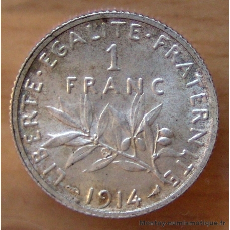 1 Franc Semeuse 1914