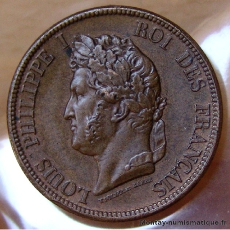 Guadeloupe 10 Cent Louis-Philippe 1839 A