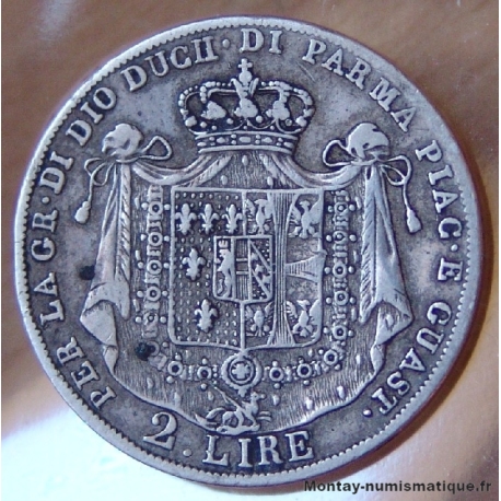 Italie - 2 Lire Marie-Louise 1815 M Milan