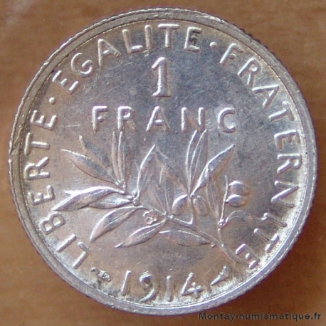 1 Franc Semeuse 1914