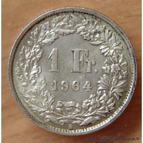 Suisse 1 Franc 1964 B Berne