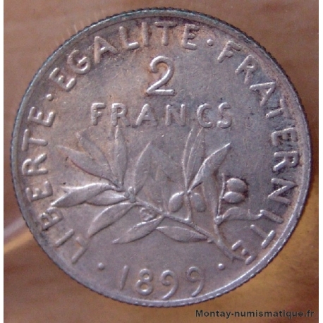 2 Francs Semeuse 1899