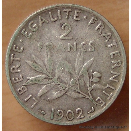 2 Francs Semeuse 1902