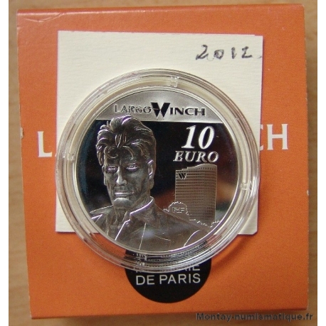 10 euro LARGO WINCH 2012 BE