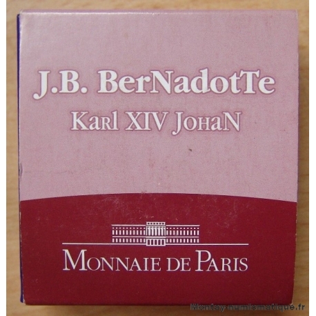 1/4 euro JB Bernadotte / Karl XIV Johan  2006 BE