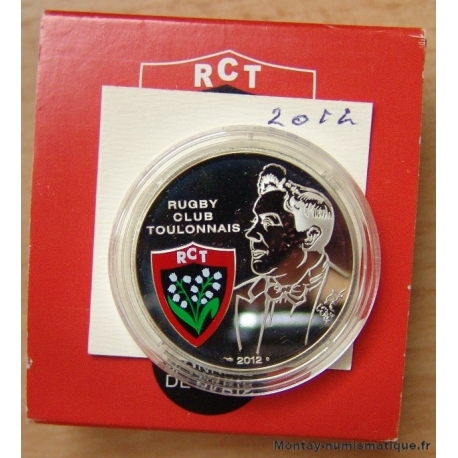 10 euro Rugby Club Toulonnais - RCT - 2012 BE