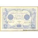 5 Francs Bleu 17-07-1915 Y.6767