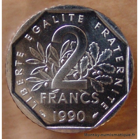 2 Francs Semeuse 1990