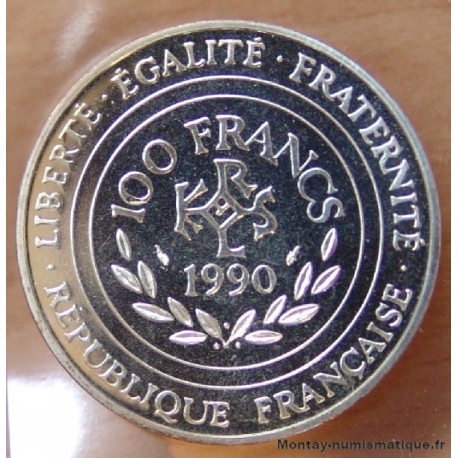 100 Francs Charlemagne 1990