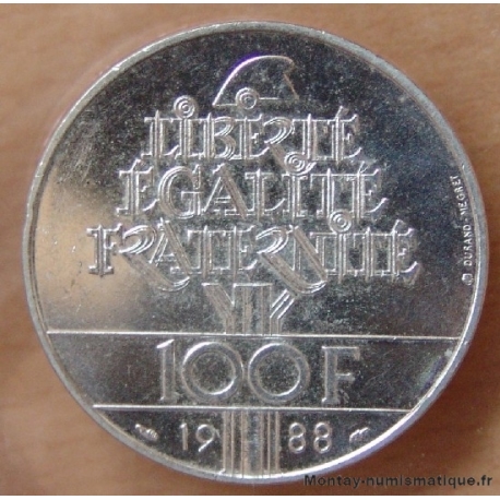 100 Francs Fraternité 1988