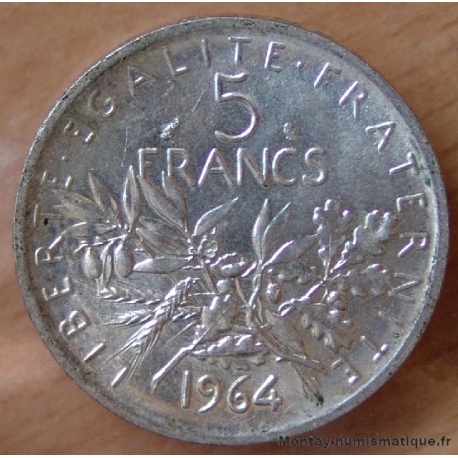 5 Francs Semeuse 1964