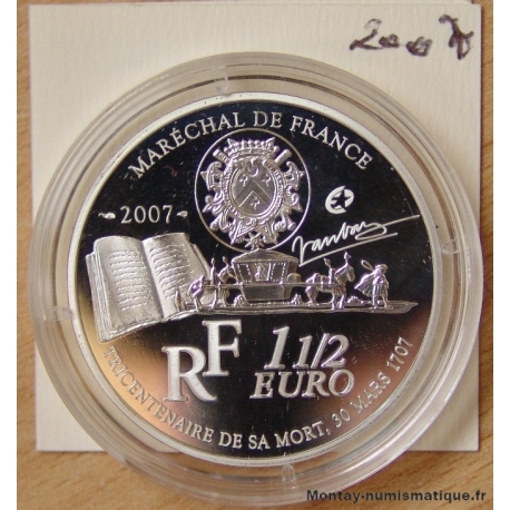 1 euro 1/2 VAUBAN 2007 BE