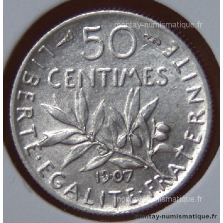 50 Centimes Semeuse 1907